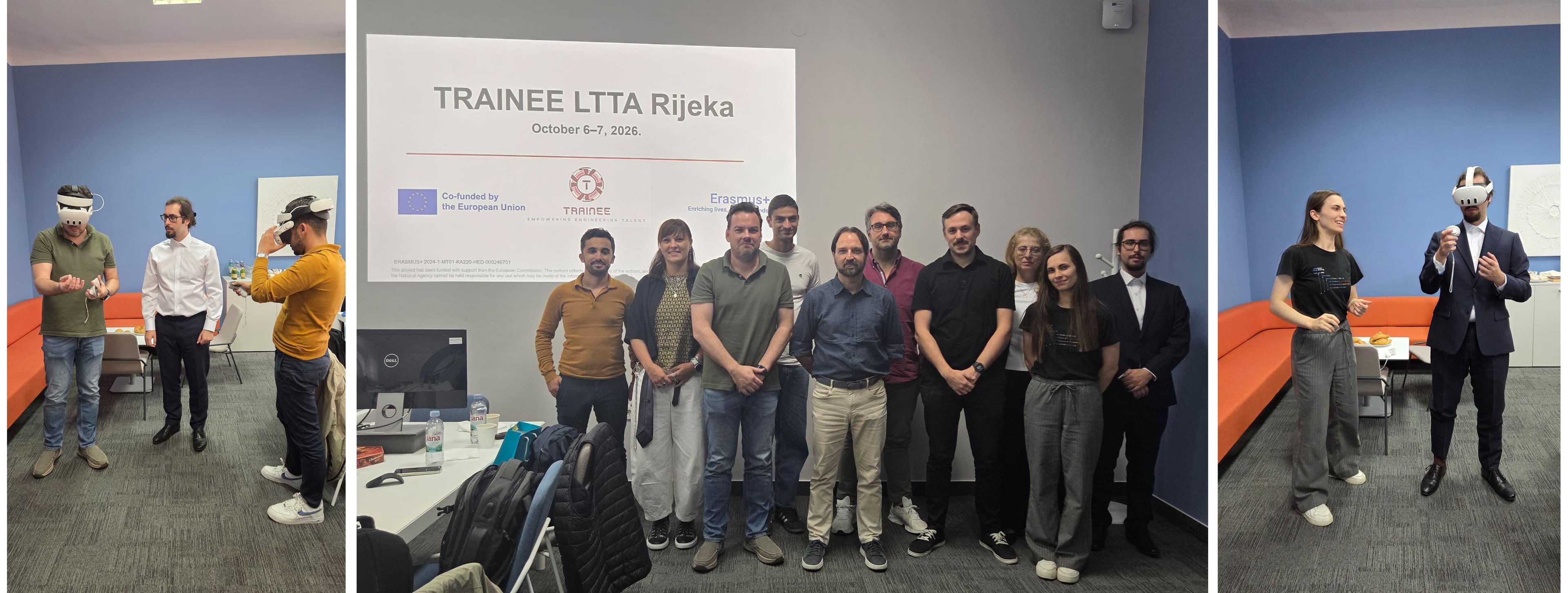π₯½ TRAINEE Partners Test MR Training Modules in Rijeka ππ·