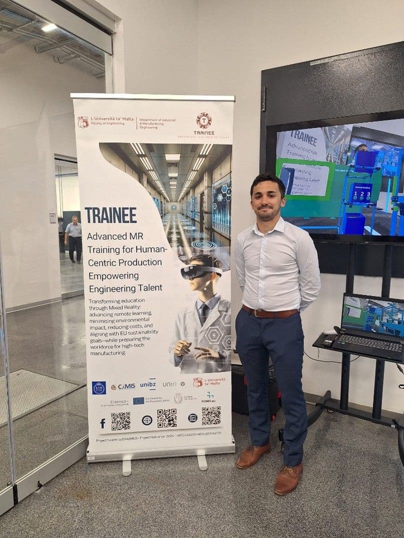 TRAINEE at the University of Malta Engineering Exhibition 👨🏫